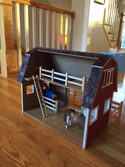 dollhouse barn kit