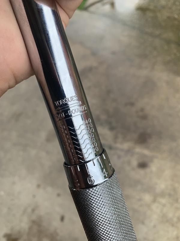 Anvil 1/2 in. Drive Click Torque Wrench Anvil-UJ-12 - The Home Depot