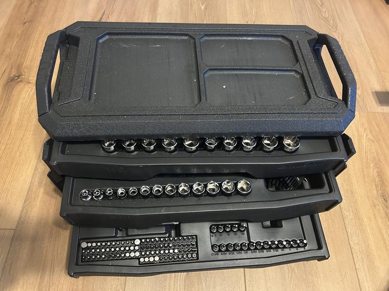 MSK Husky Mechanics Tool Set (293-Piece) H293MTSCB - The Home Depot