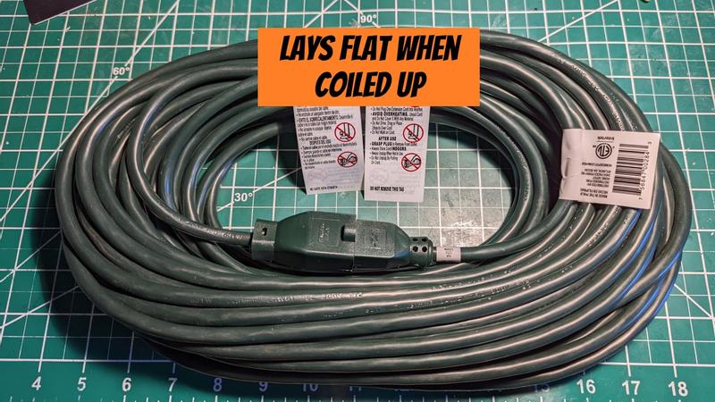 Have a question about HDX 55 ft. 16/3 Green Outdoor Extension Cord