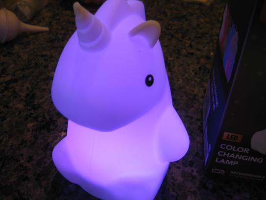 Reviews for Globe Electric 6.46 in. Rechargeable Rylie Unicorn Multi Color Changing Integrated LED Silicone Touch Activated Night Light Lamp White Pg 1 The Home Depot