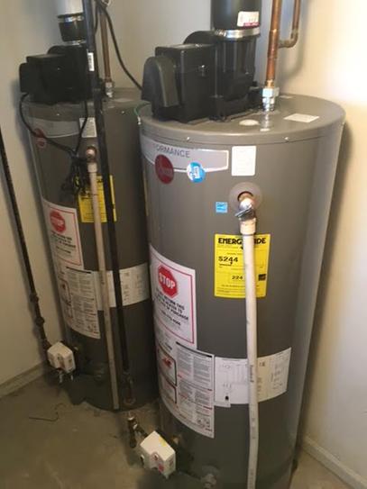 rheem power vent water heater