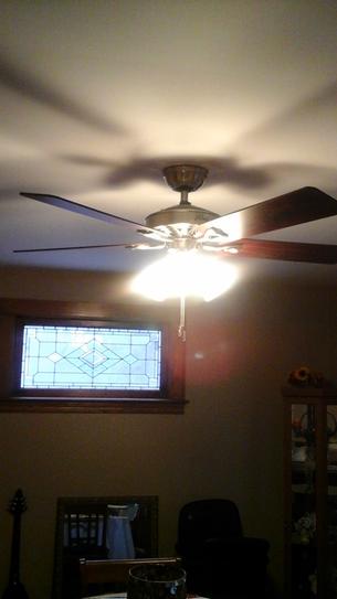 Hunter Sontera 52 In Indoor Hill Bright Brass Ceiling Fan With