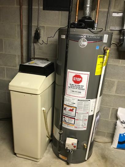 Rheem Performance Platinum 50 Gal. Tall 12 Year 40,000 BTU Natural Gas ...