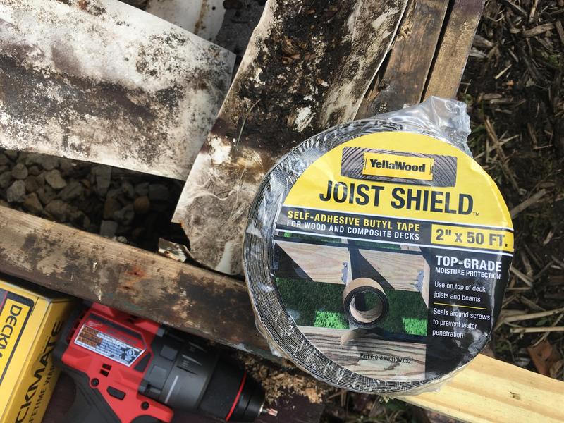YellaWood Joist Shield 2 in. x 50 ft Self-Adhesive Butyl Tape