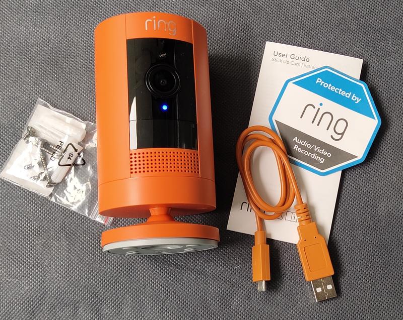 Ring Stick Up Cam Battery - Indoor/Outdoor Smart Security Wifi