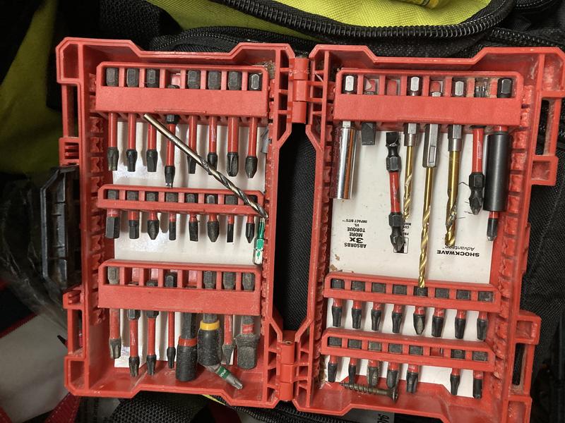 Milwaukee 62 piece shockwave bit set hotsell