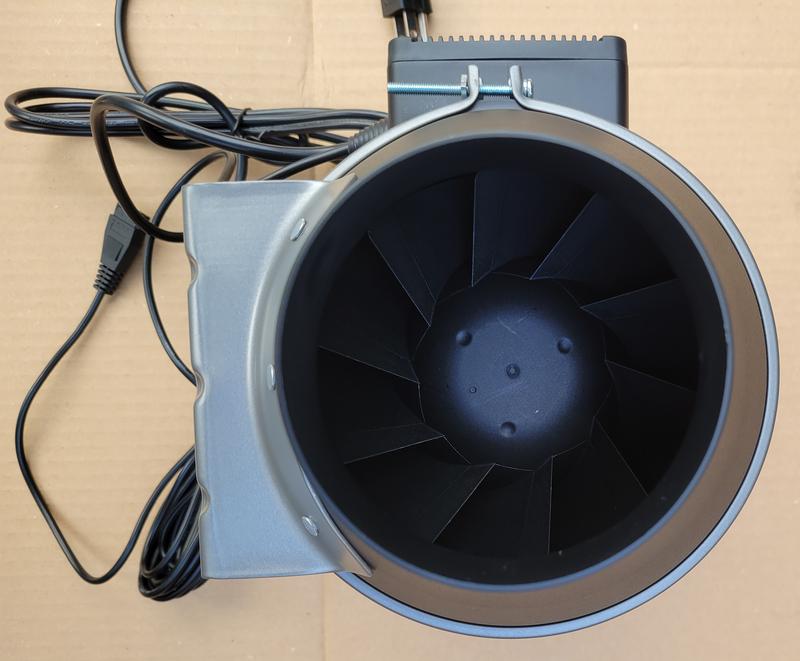 AC Infinity Cloudline S4 Quiet 4 in. Inline Duct Fan Speed