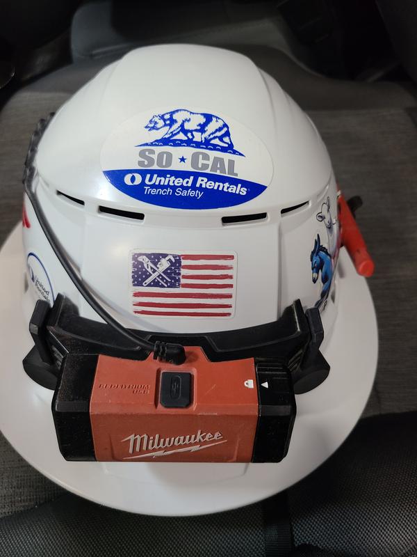 Milwaukee BOLT Red Type 2 Class E Front Brim Non-Vented Safety