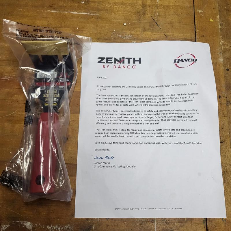 Zenith Trim Puller Mini ZN700051 - The Home Depot