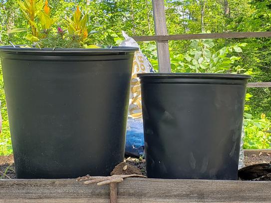 12 planter pot Franklin 12 Ceramic Self Watering Pot Cobalt