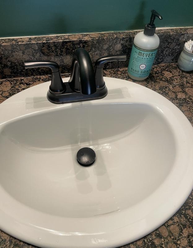 thumbnail image 2 of Pfister Ladera 4-Inch Centerset Bathroom Faucet With Spot Defense Brushed Nickel – LF048LRGS, 2-Handle, High Arc 2 of 6