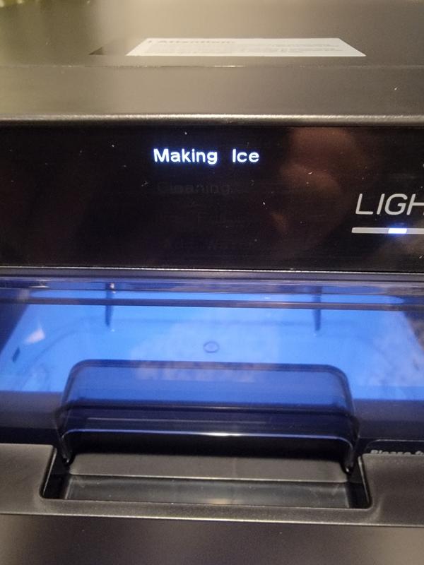 Have a question about SIMZLIFE 9.6 in. 45lb/24H Nugget Ice