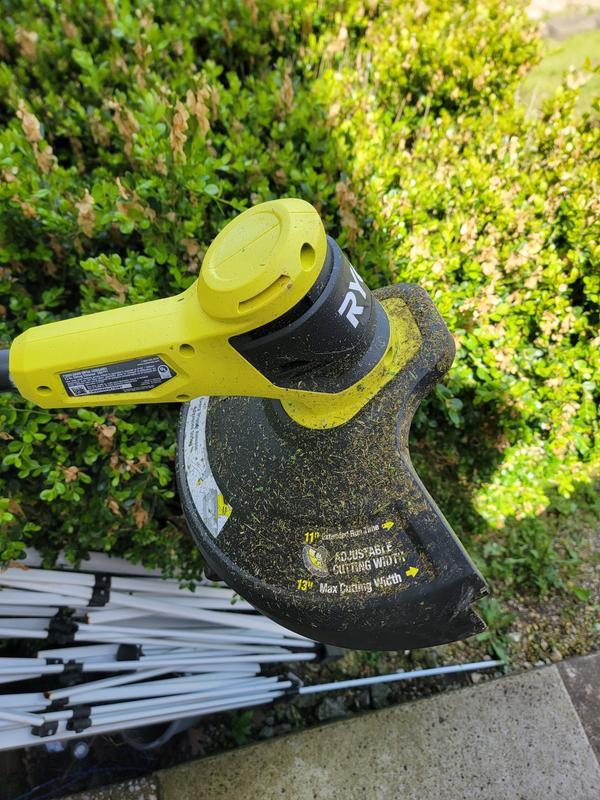 RYOBI ONE+ 18V 13 in. Cordless Battery String Trimmer with 2.0 Ah
