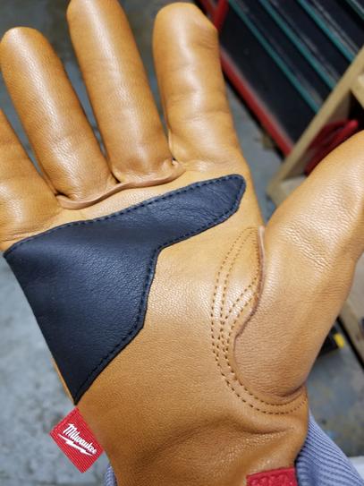 Milwaukee XX-Large Goatskin Leather Gloves 48-73-0014 - The Home Depot