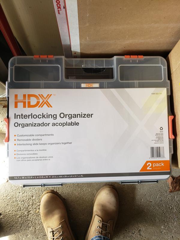 Reviews for HDX 17-Compartment Interlocking Small Parts Organizer