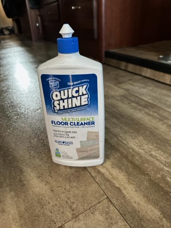 Quick Shine® Multi-Surface Floor Cleaner" Įvairių Grindų Paviršių