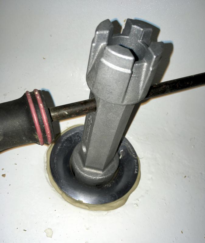 Husky Double-Ended Tub Drain Wrench - Die-Cast Aluminum, Model 1003 005 279, 9 Inch 11 thumbnail image
