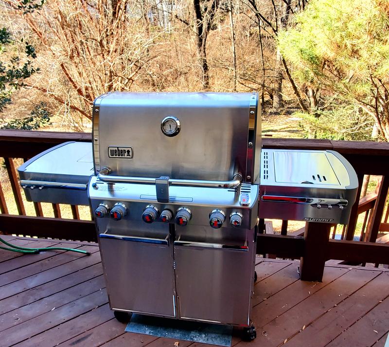 Have a question about Weber Summit S 470 4 Burner Liquid Propane Gas Grill in Stainless Steel with Built In Thermometer and Rotisserie Pg 5 The Home Depot