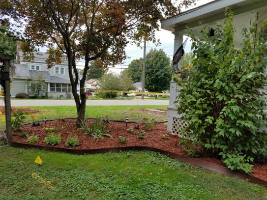 Reviews For Master Mark Terrace Board 5 In X 40 Ft Brown Landscape Lawn Edging With Stakes 95340 The Home Depot