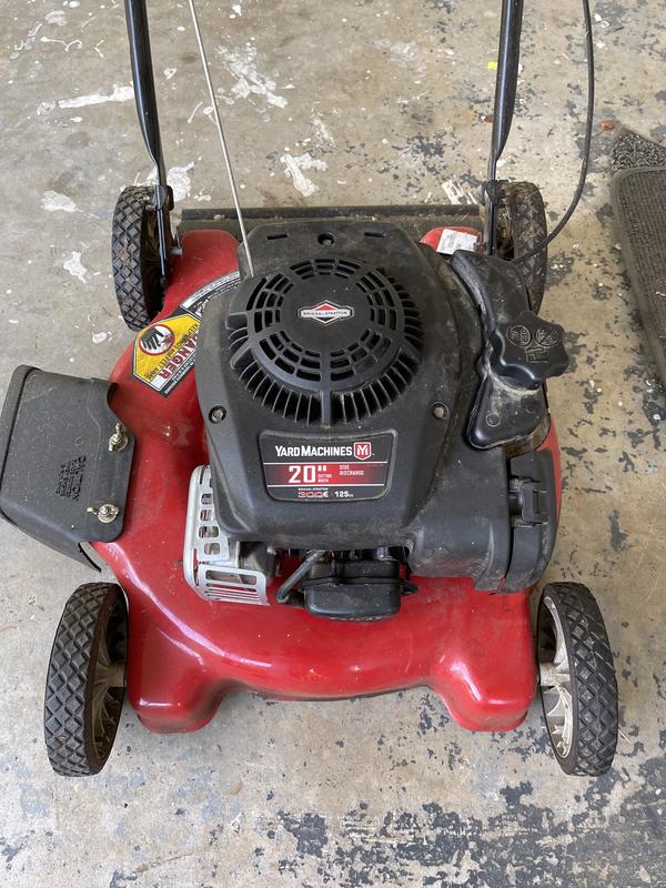 Yard machine 20 discount mower