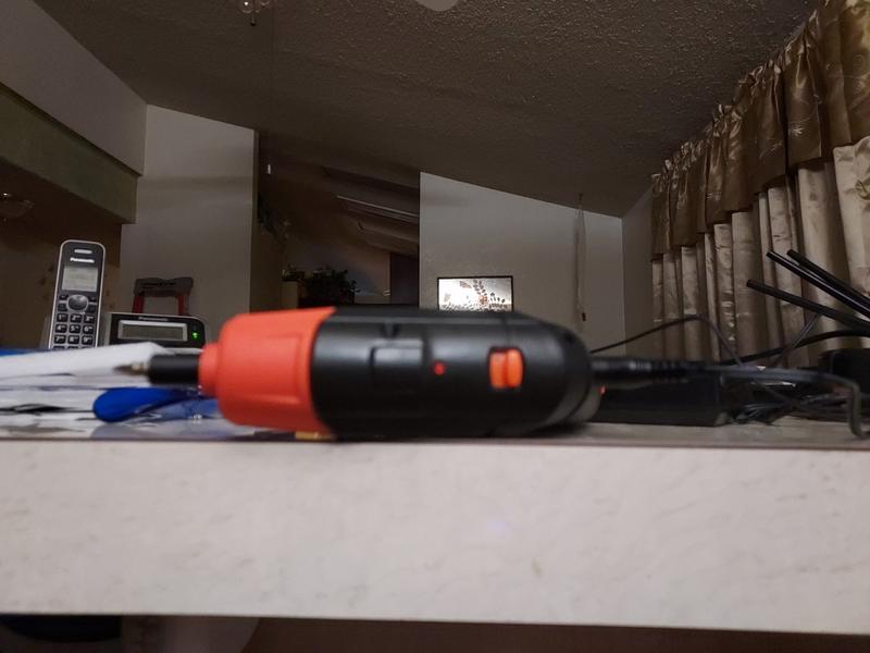 WEN 4V Max Cordless Electric Screwdriver & Flashlight Kit - 180 RPM, 40+ Bits, USB Charger, Carrying Case