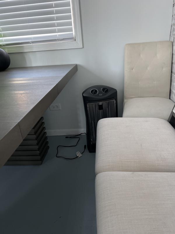 Reviews for living zone 1500-Watt Black Electric Tower