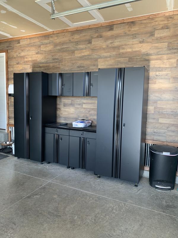 Husky 5-Piece Regular Duty Welded Steel Garage Storage System in