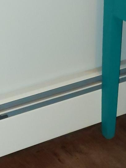 Slant/Fin Fine/Line 30 3-3/4 in. Left-Hand End Cap for Baseboard ...