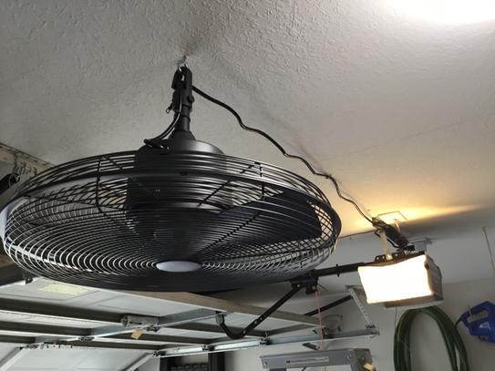 Portable Natural Iron Ceiling Fan, Portable Ceiling Fan