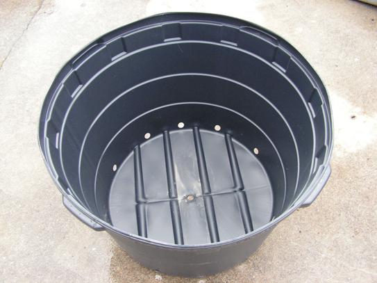 Viagrow 50 Gal. Trade Pot, Black Round Plastic Nursery Garden Pots 171. ...