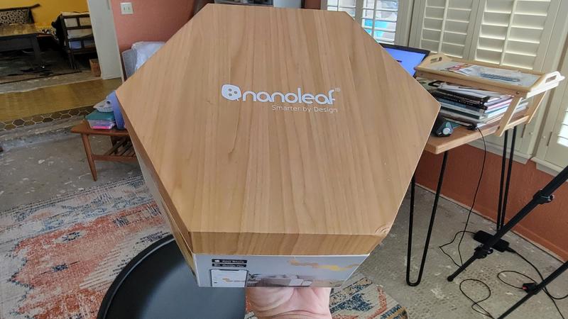 Nanoleaf Elements Wood Look Smarter Kit -7 Smart LED Panels