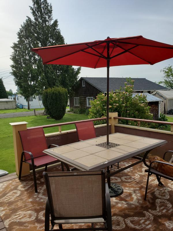 best patio umbrella bases Anysun - Versatile Fit Design Mobile Patio Umbrella Base, Assembly Required