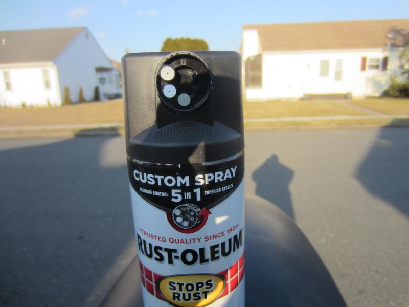 Rust-Oleum Stops Rust 12 oz. Custom Spray 5-in-1 Semi-Gloss Black