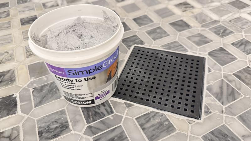 Custom Building Products SimpleGrout #165 Delorean Gray 1 gal. Pre