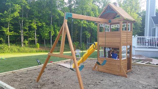 mckinley wooden playset