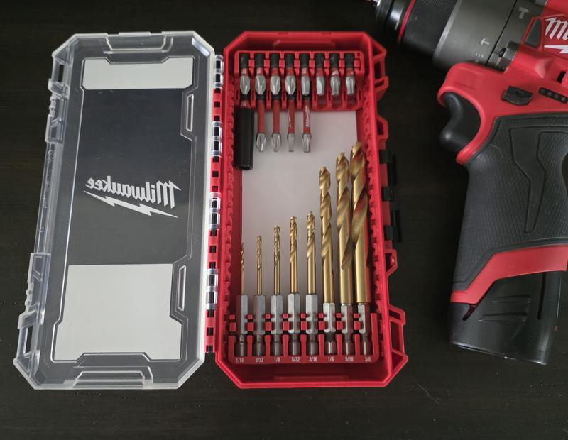 Milwaukee SHOCKWAVE Impact Duty Drill & Drive Set (21-Piece) 48-32