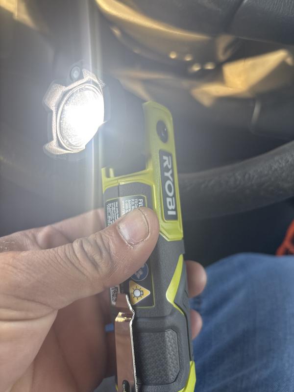 RYOBI USB Lithium Cordless 550 Lumens Rechargeable Inspection