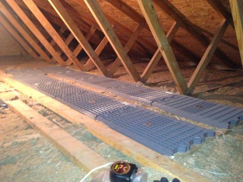 Attic Dek 16 In X 24 In Attic Flooring Panels 10 Pack 3509 At
