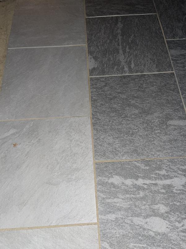 Corso Italia Alpe Gray 24 in. x 24 in. x 0.75 in. Quartzite Stone