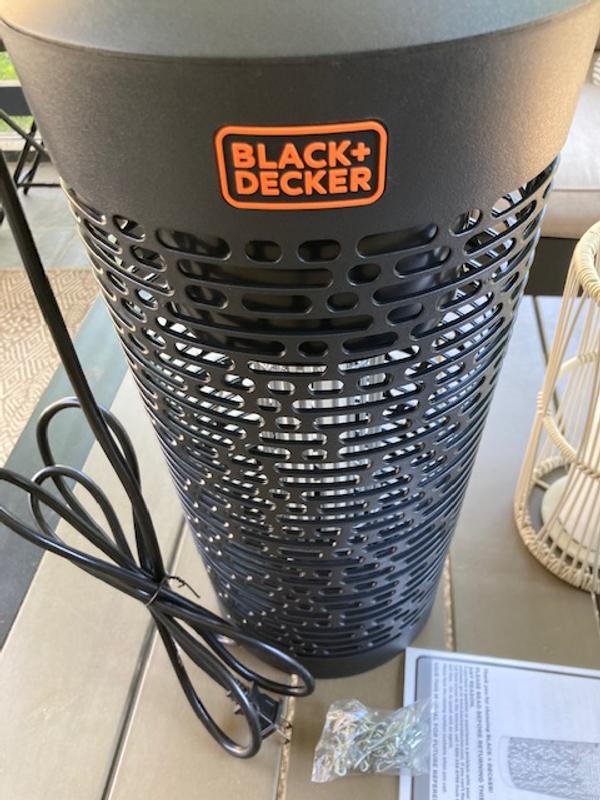 Black and online Decker outdoor bug zapper BDPC958