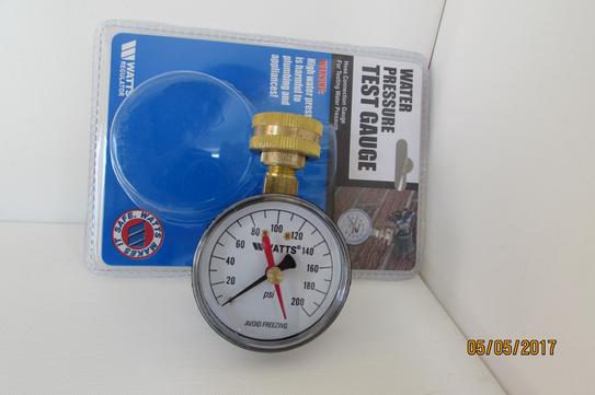 how to read water pressure gauge