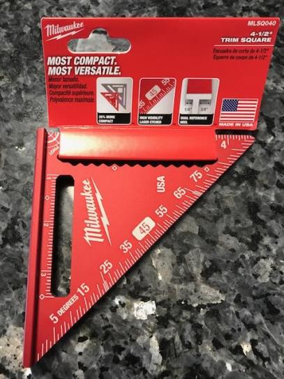 Milwaukee 7 Rafter Square With 4 1/2 Trim Square Combo Carpentry Measuring Tool - | PH