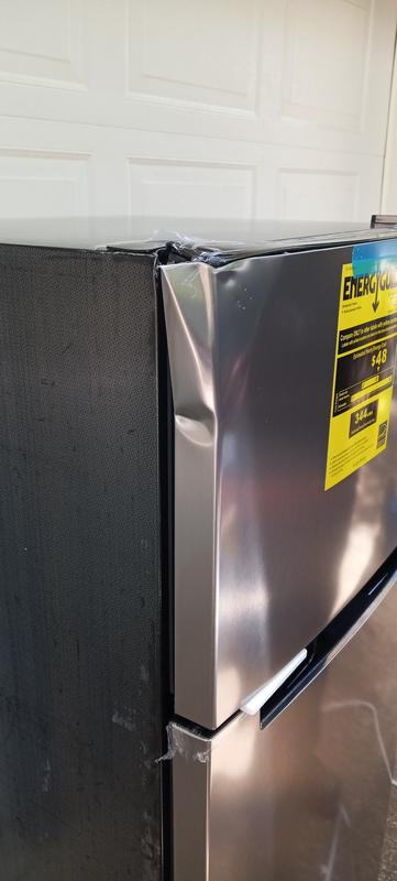 Reviews for Magic Chef 7.3 cu. ft. 2-Door Mini Fridge in Platinum