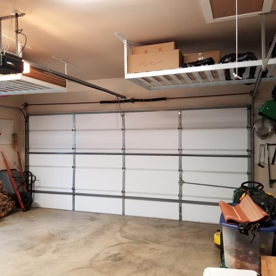 Modern Can You Paint Garage Door Insulation for Large Space