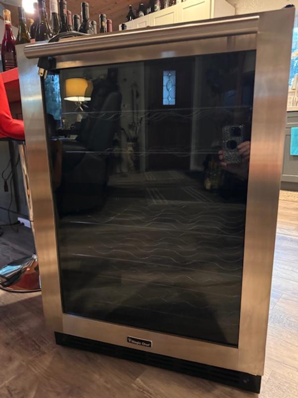 Have a question about Magic Chef 44 Bottle Dual Zone Wine Cooler