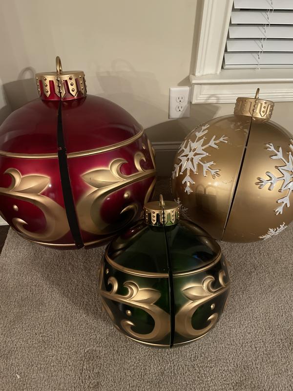 3 Piece jumbo ornaments high quality