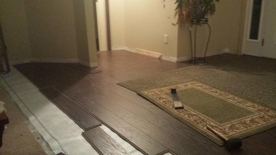 Home Decorators Collection Hand Scraped Dark Hickory 12 mm Home Decorators Collection Hand Scraped Dark Hickory 12 mm