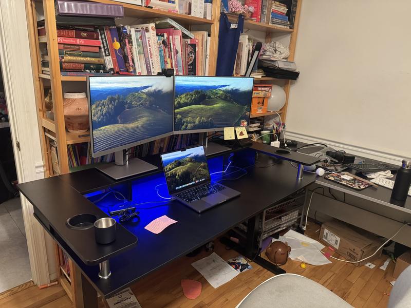 Reviews for Bestier 58 in. Rectangular Rustic Brown Wood Sit to