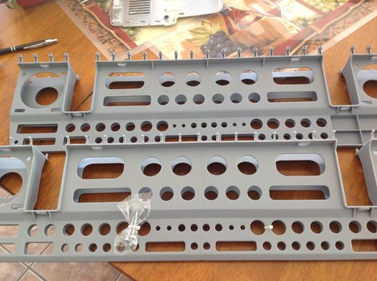 Everbilt Gray Wall-Mount or Peggable Multi-Purpose Tool Storage Holder ...